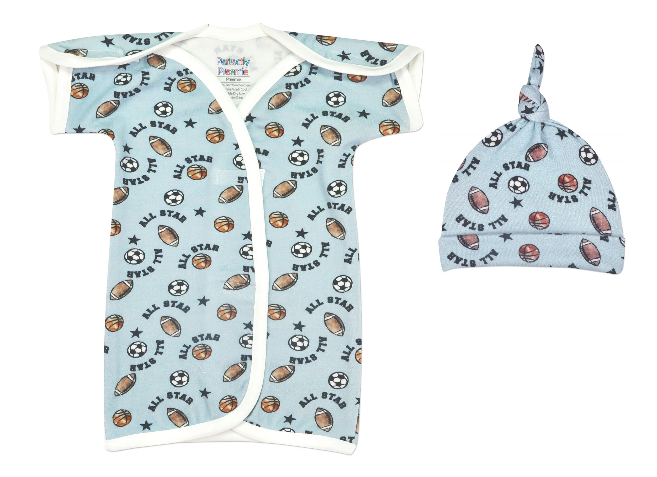 All Star Bamboo NICU Gown - Image 3