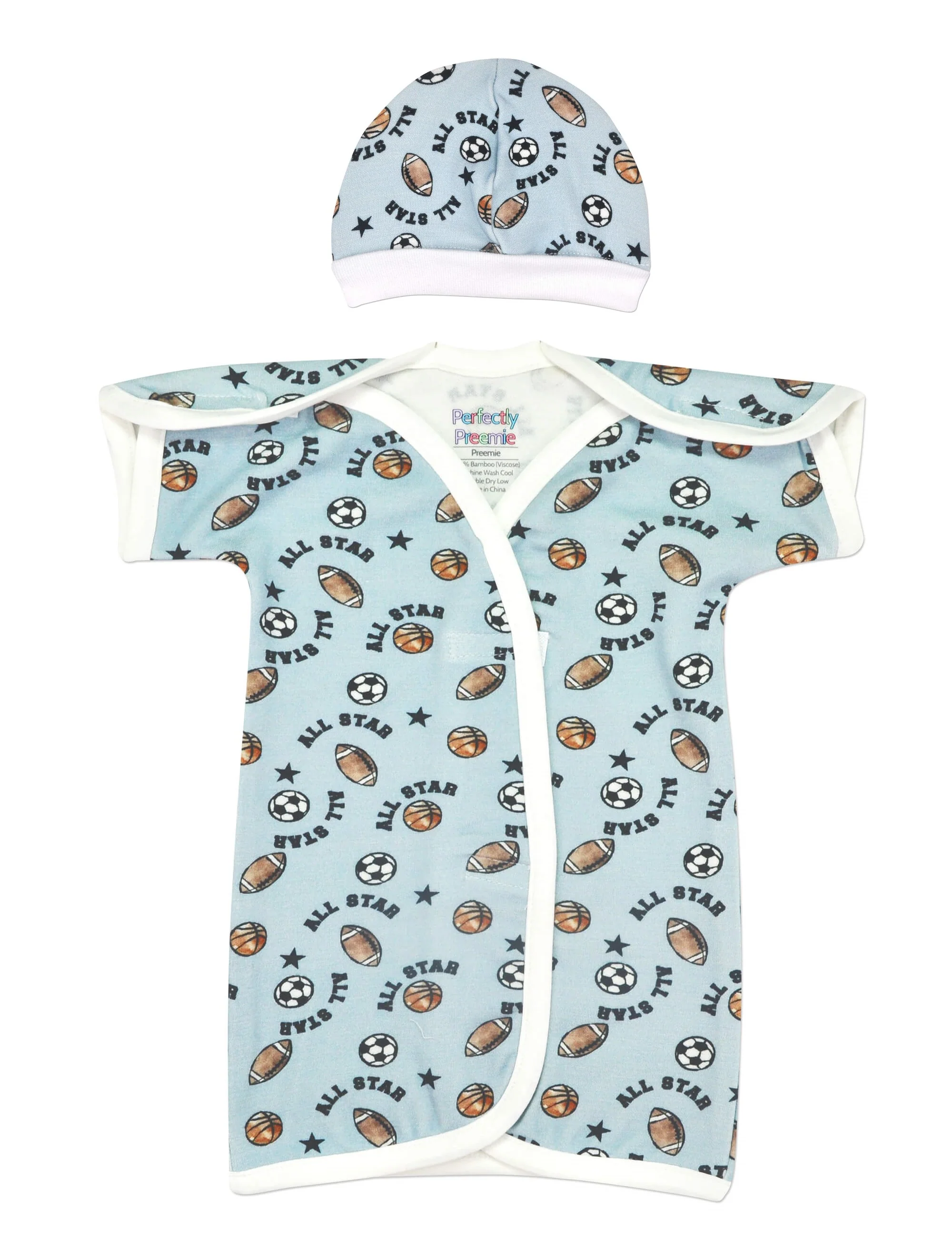 All Star Bamboo NICU Gown - Image 4