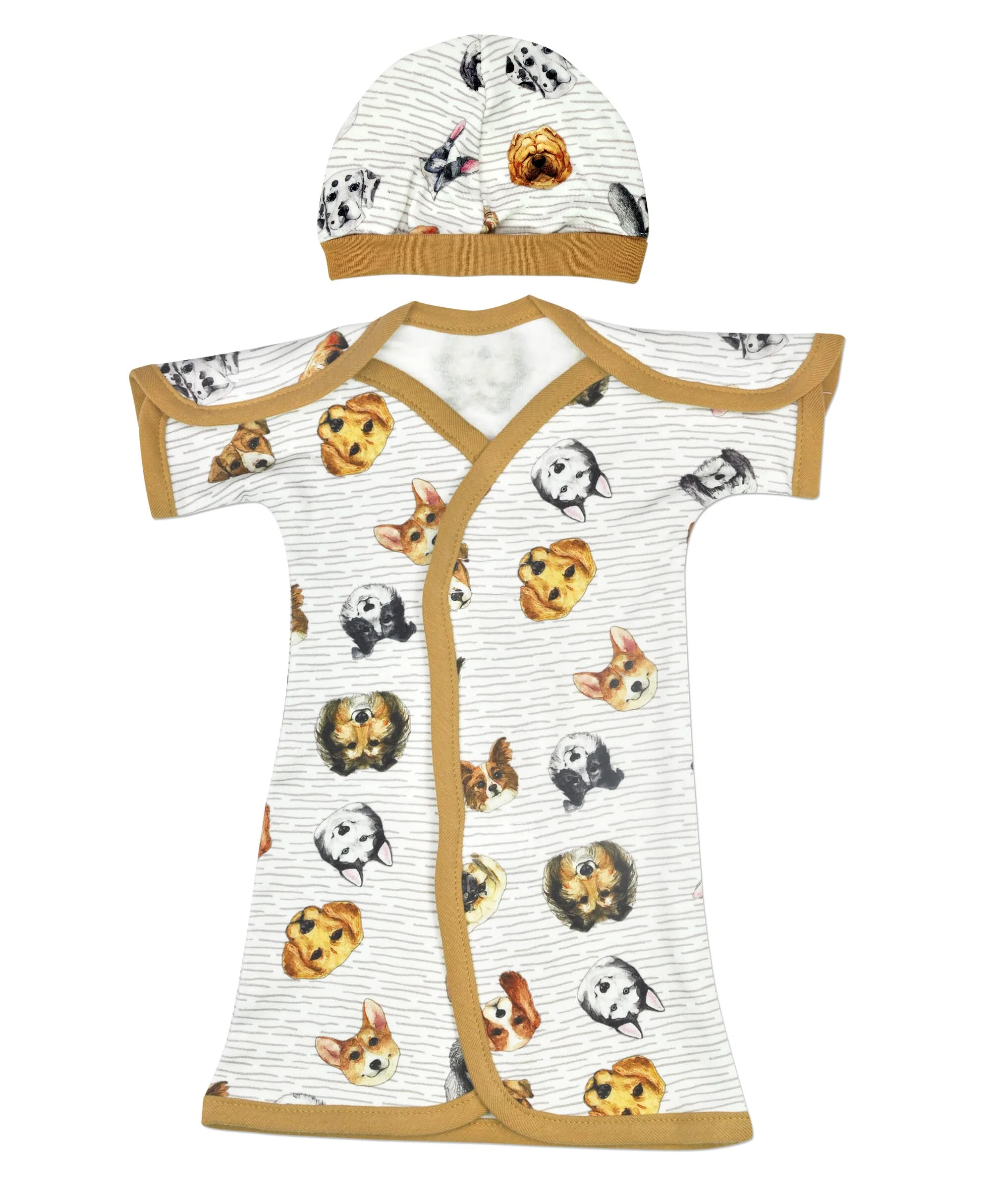 Big Dog Bamboo NICU Gown - Image 3