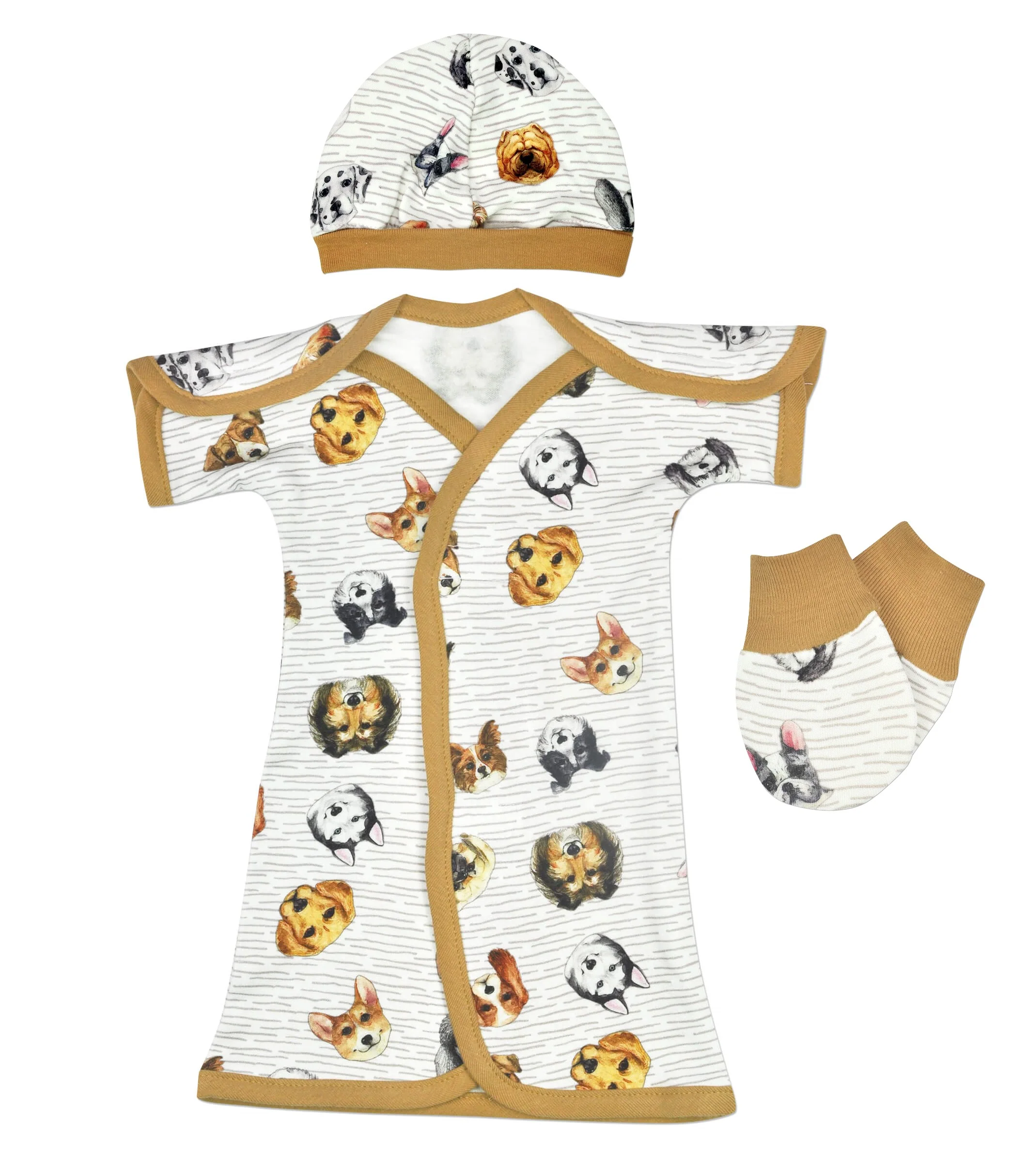 Big Dog Bamboo NICU Gown - Image 4