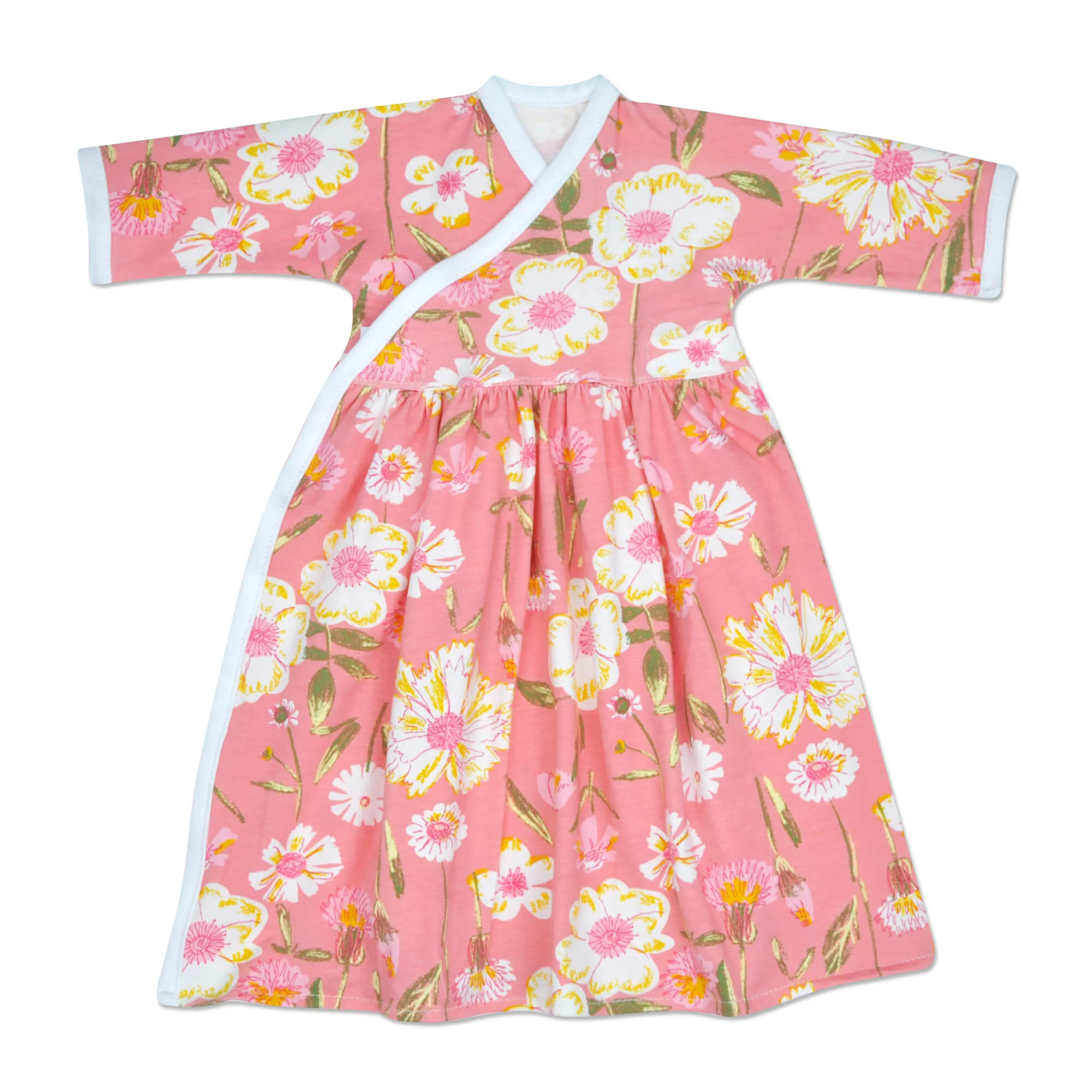 Brooklyn Long Wrap Dress