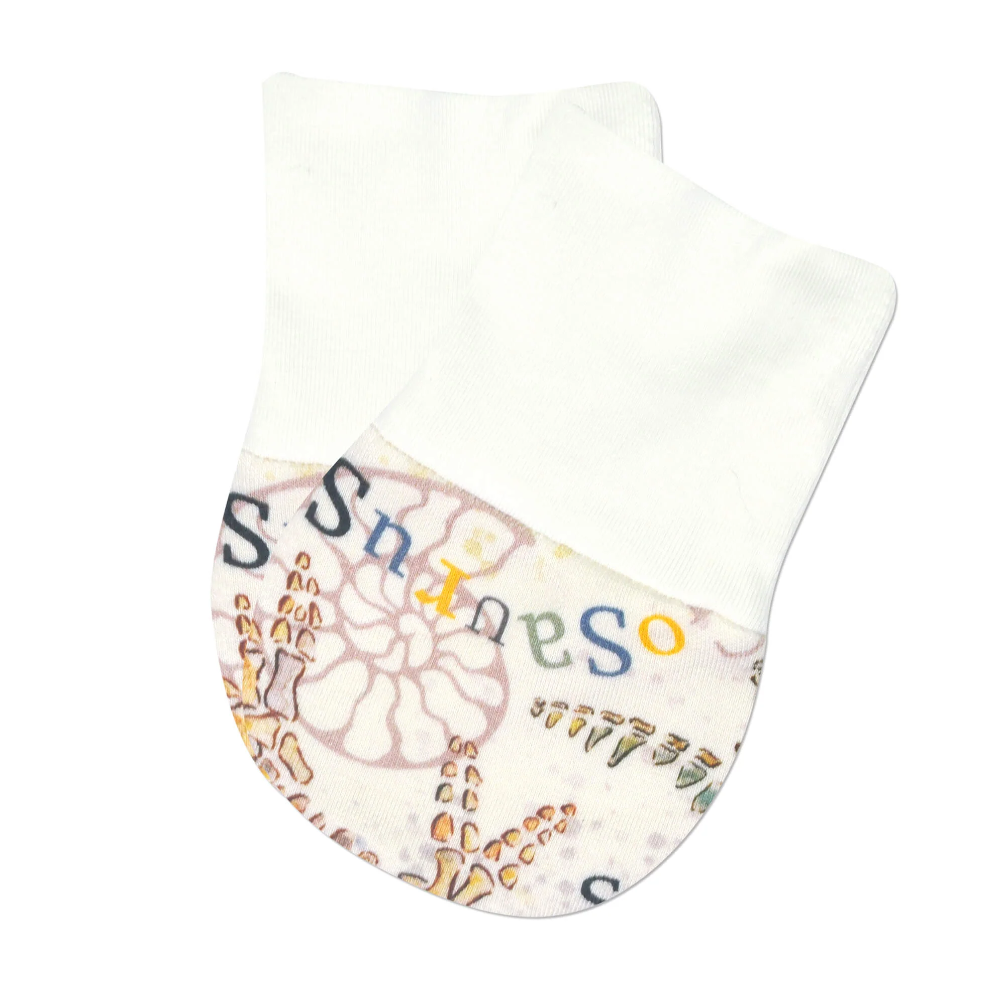 Digging Dino Bamboo Mittens