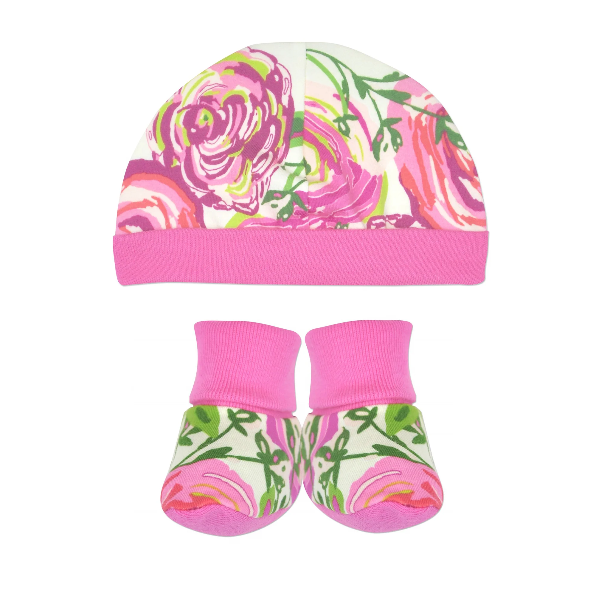 Emmylou Cap & Bootie Set