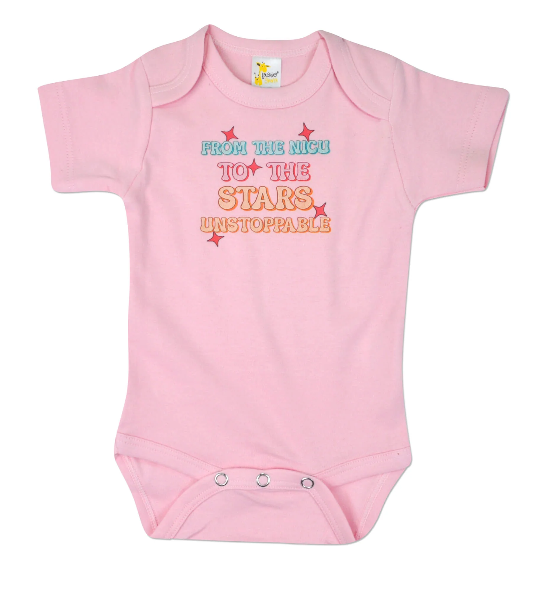 "From The NICU To The Stars Unstoppable" S/S Bodysuit - Image 2