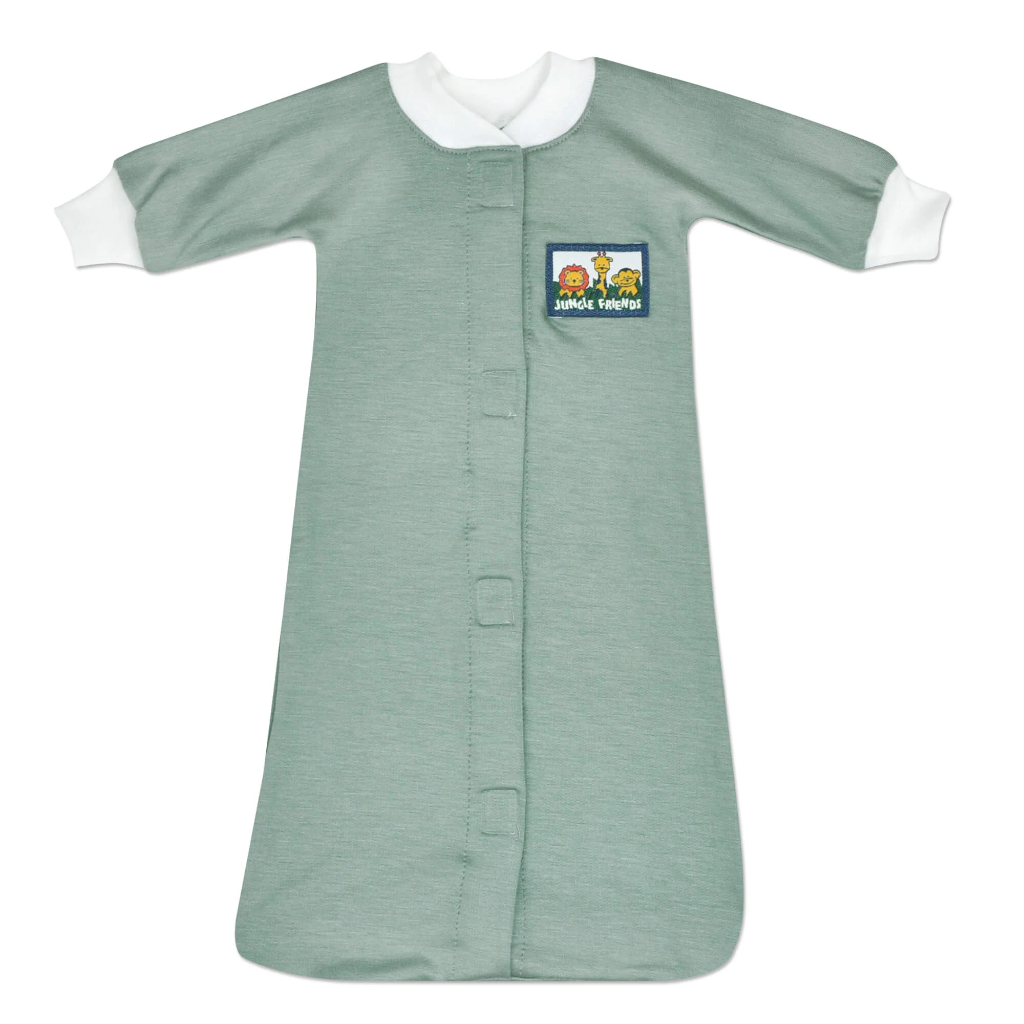 "Jungle Friends" Green Sleep Sac