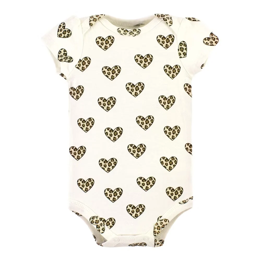 Leopard Hearts Bodysuit and Pant Set - Image 3