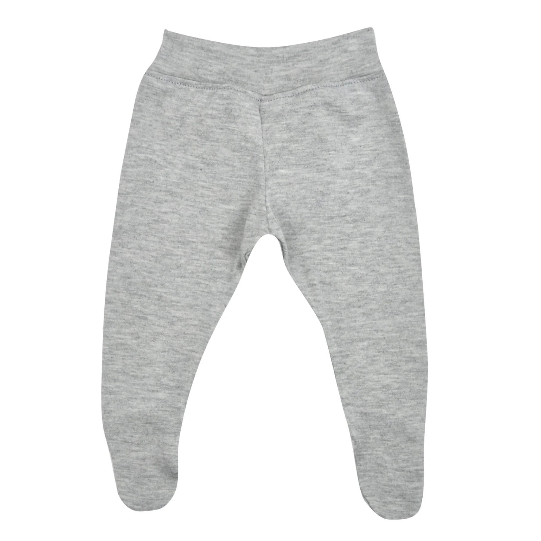 Light Gray Footed Pants