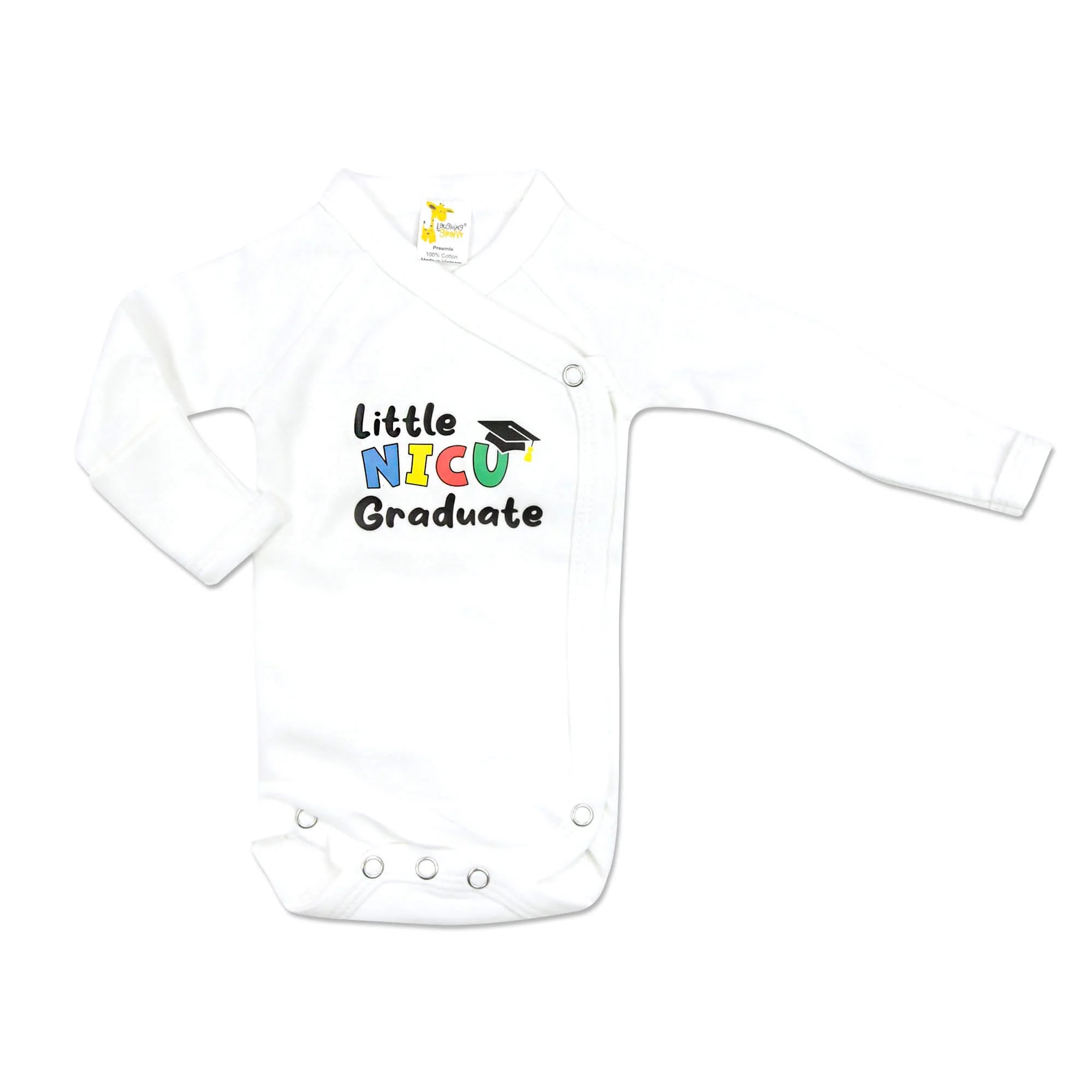 "Little NICU Graduate" Kimono L/S Bodysuit