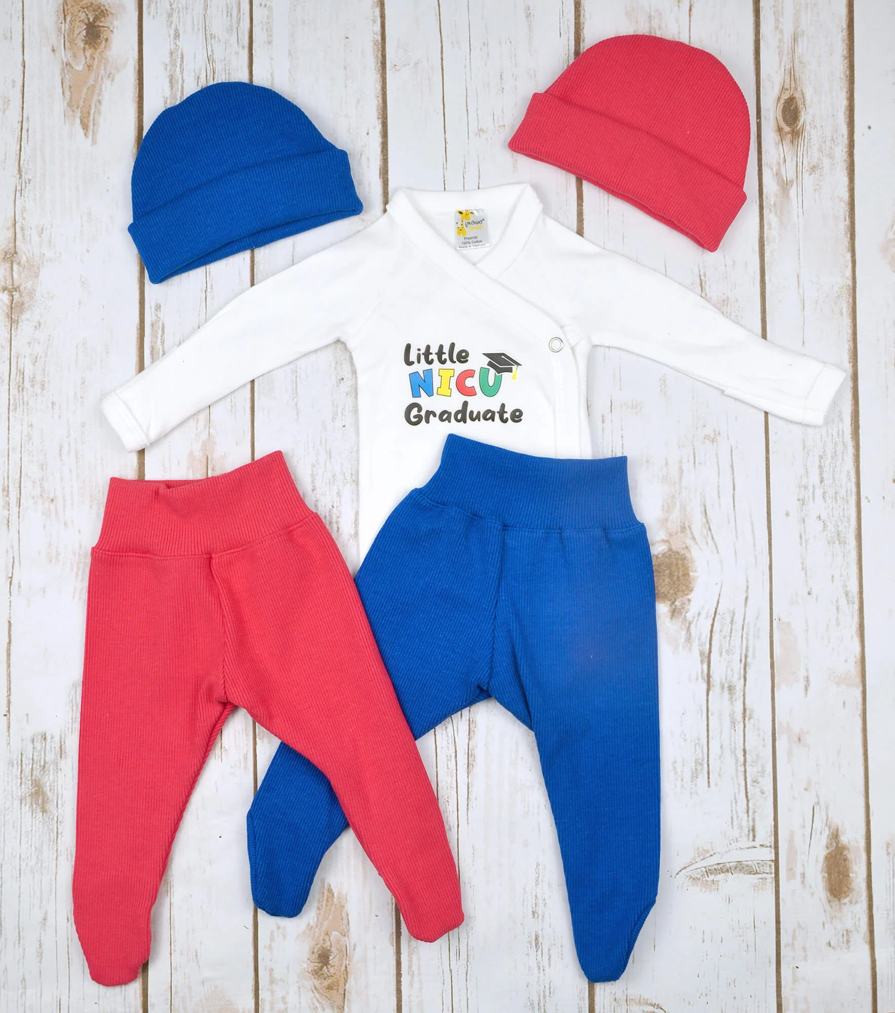 "Little NICU Graduate" Kimono L/S Bodysuit - Image 2