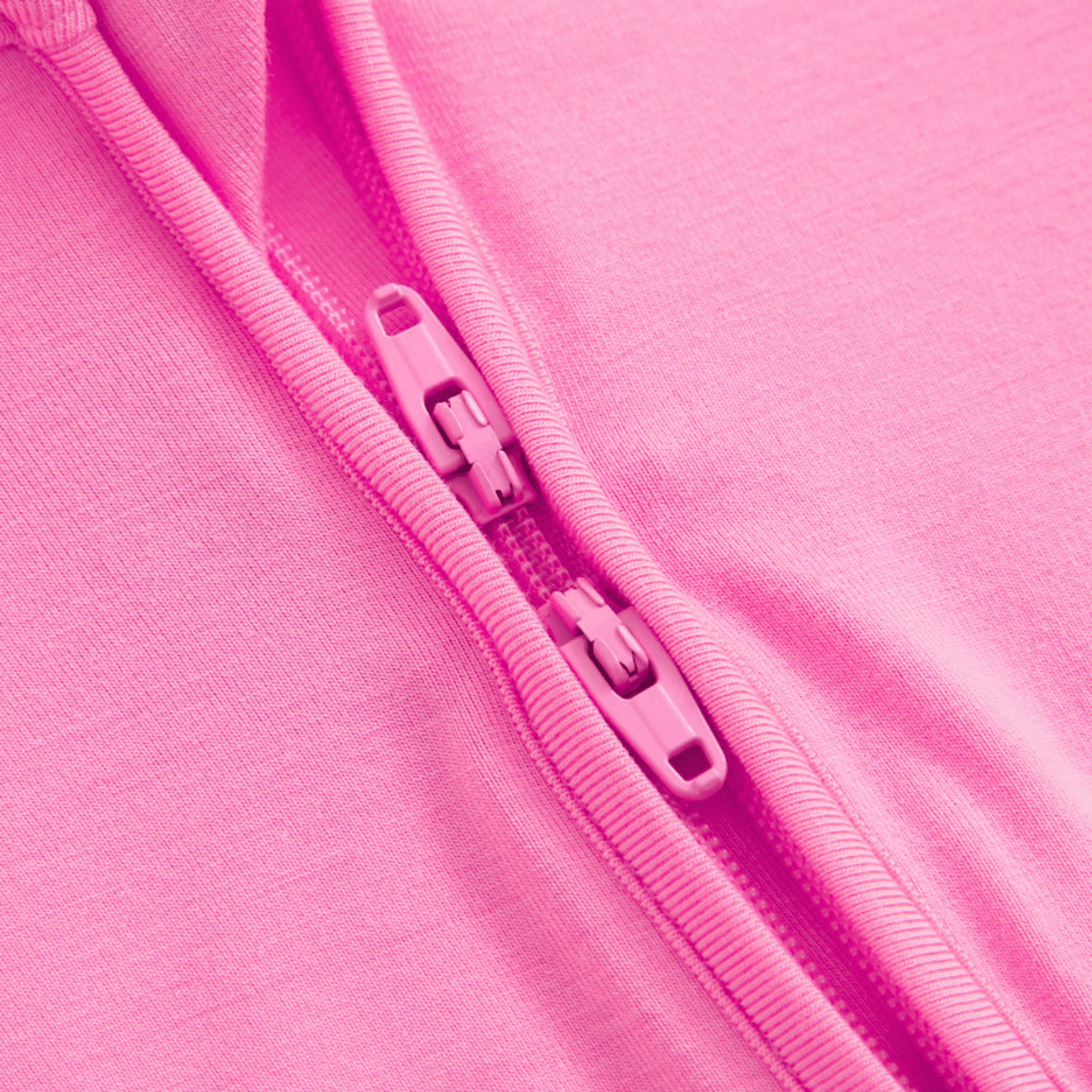 Luxie Pink NICU Romper - Image 4