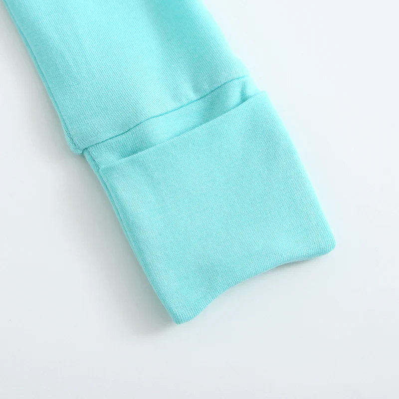 Luxie Turquoise NICU Romper - Image 4