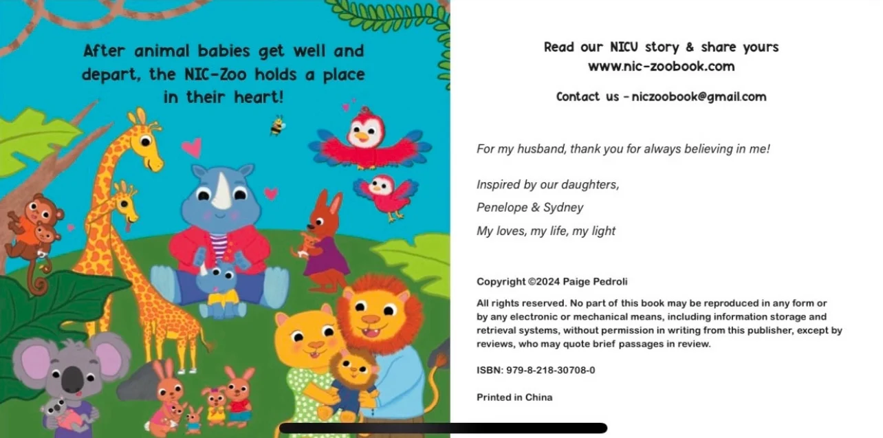 NIC-Zoo Children's Board Book - Image 3