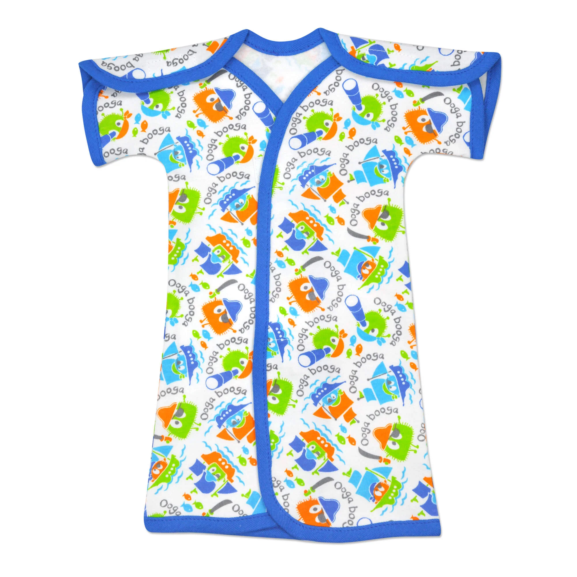 Ooga Booga Cotton NICU Gown
