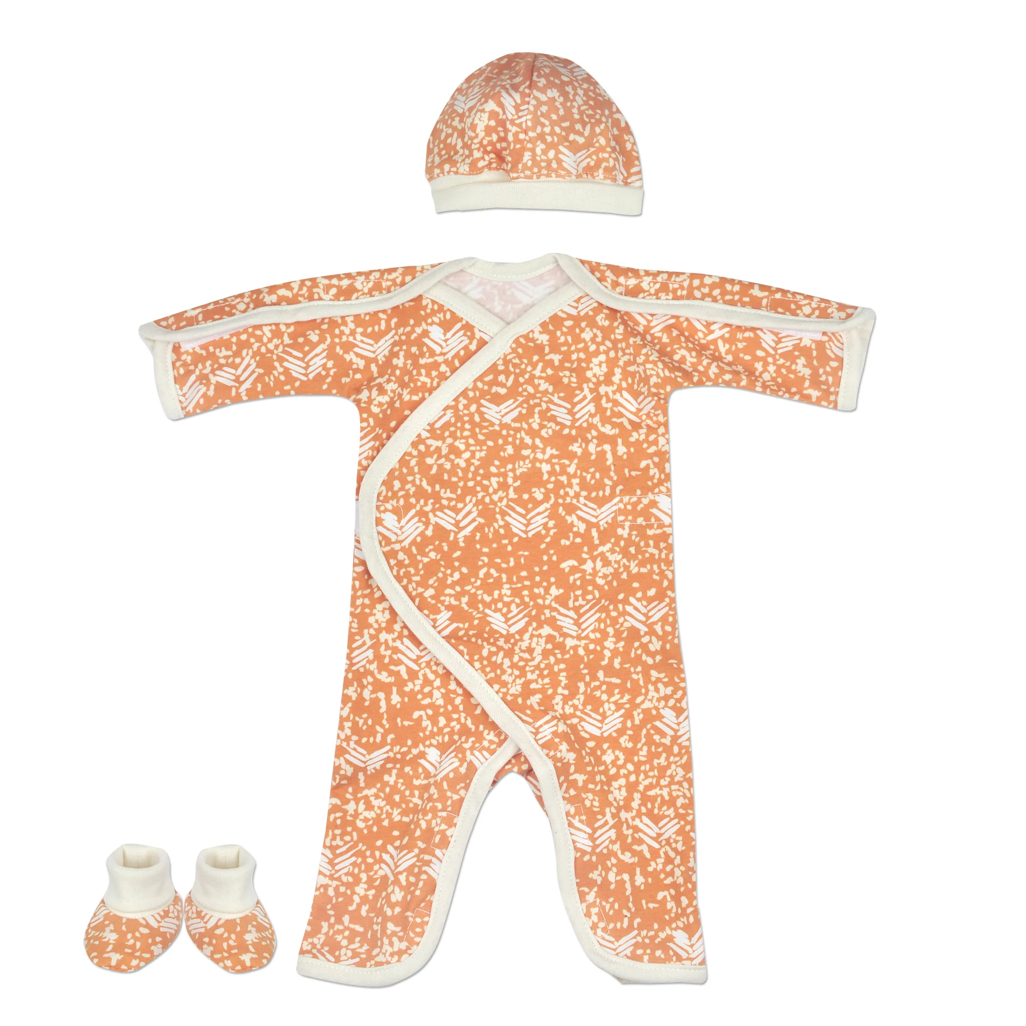Painted Stretch Cotton Long Sleeve NIC-Jumpsuit - Image 3
