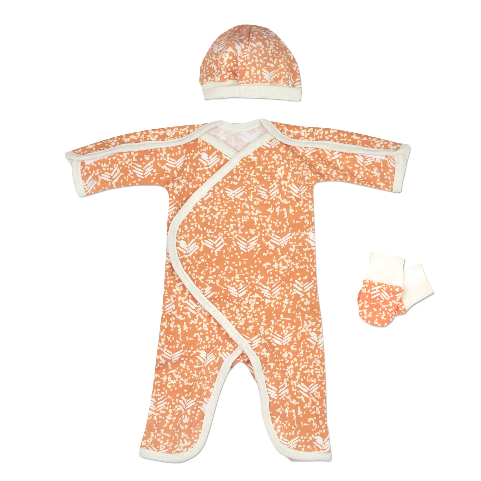 Painted Stretch Cotton Long Sleeve NIC-Jumpsuit - Image 6