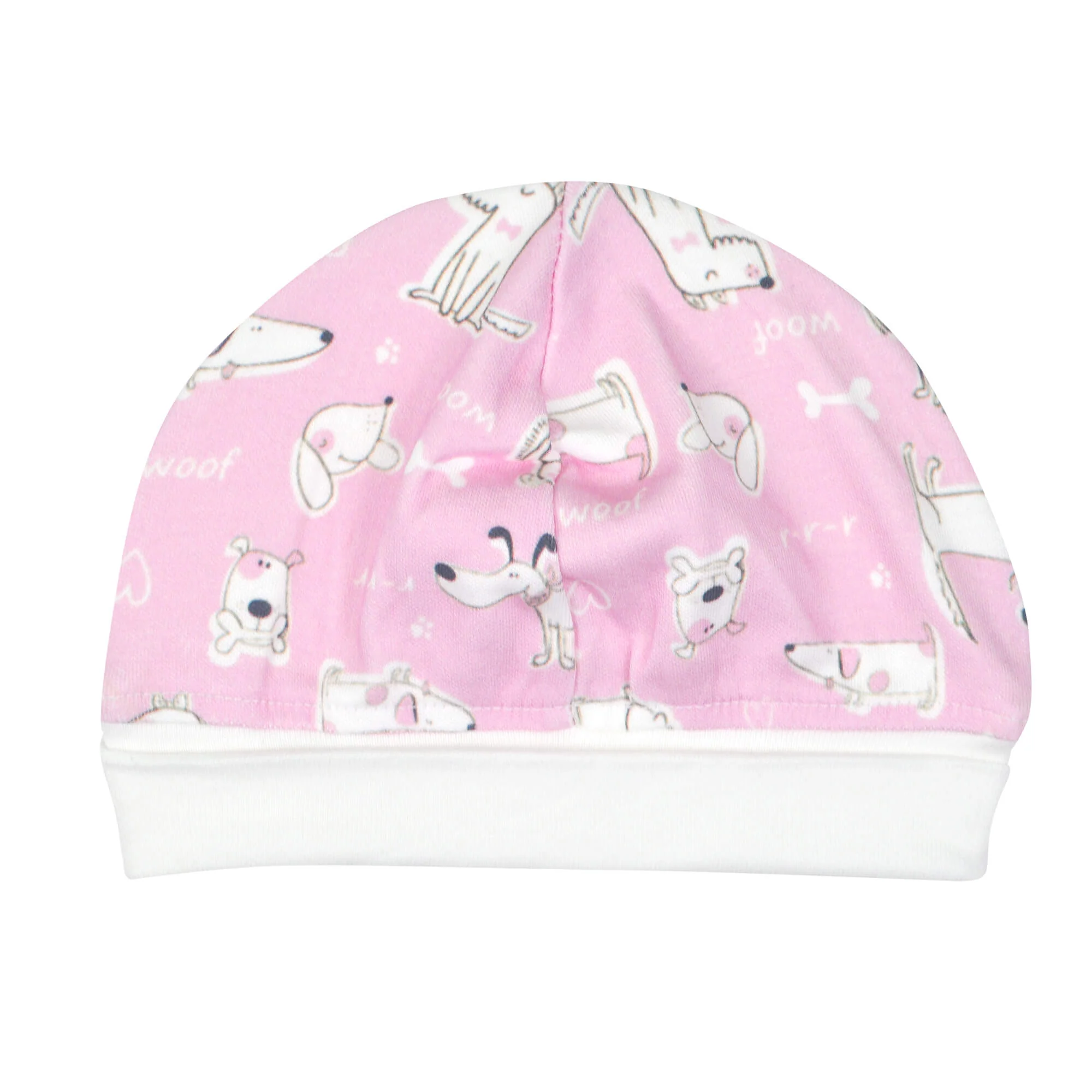 Pink Puppy Love Cotton Cap
