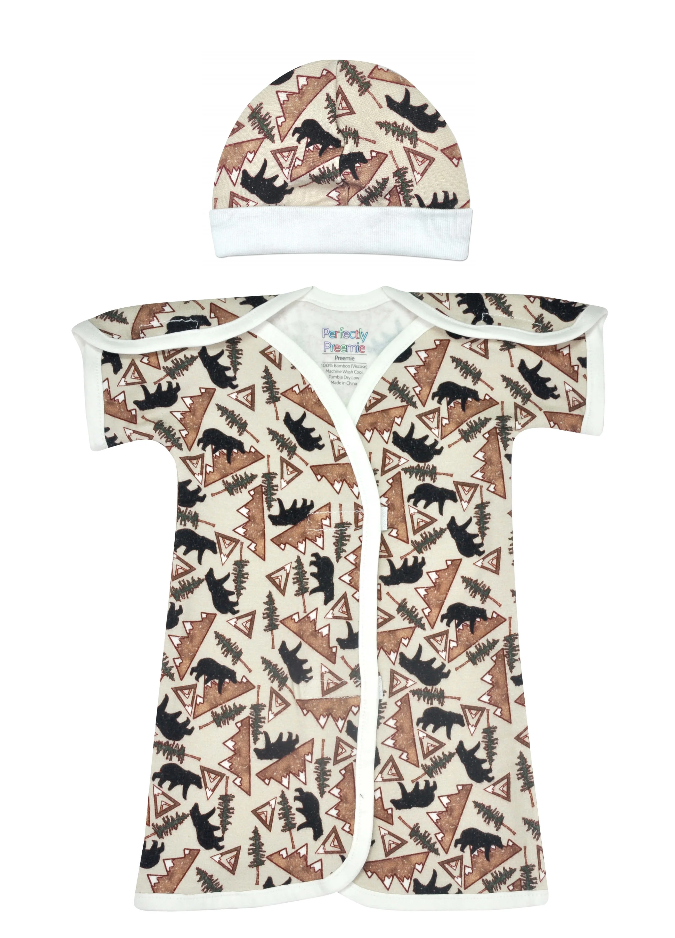 Rainier Bamboo NICU Gown - Image 3