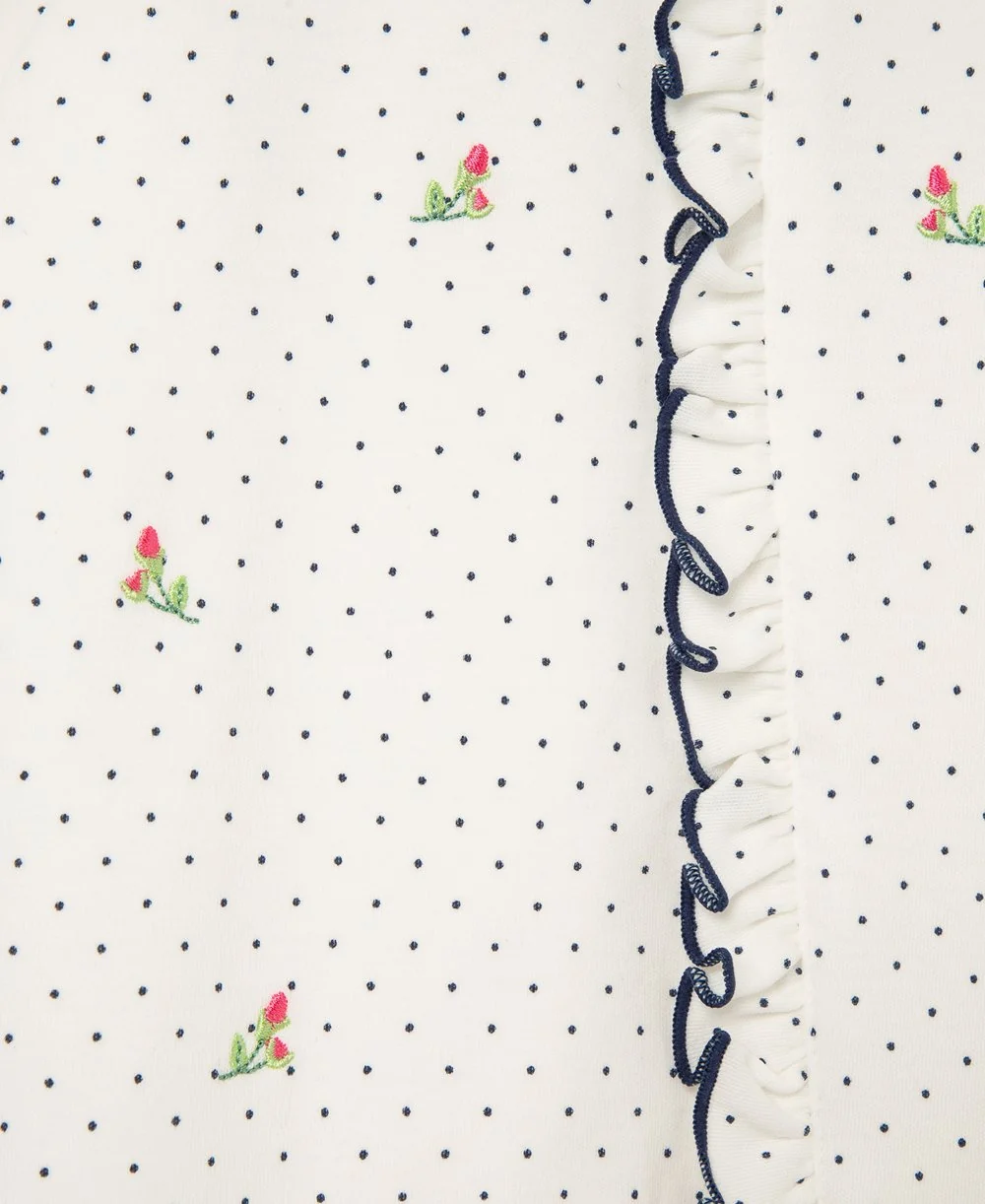 Rosebud Zip Footie & Headband Set - Image 2