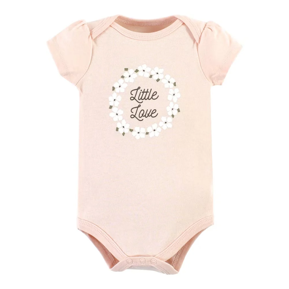 Sage Floral Wreath Bodysuit and Pant Set - Image 2