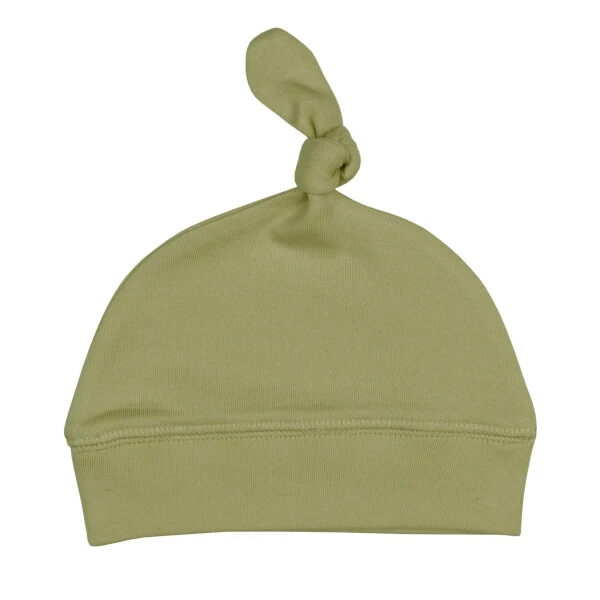 Sage Organic Knotted Cap
