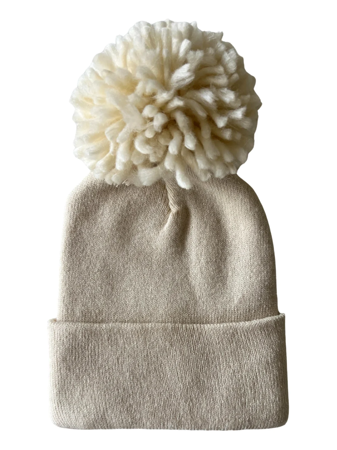 Sand Pom Beanie