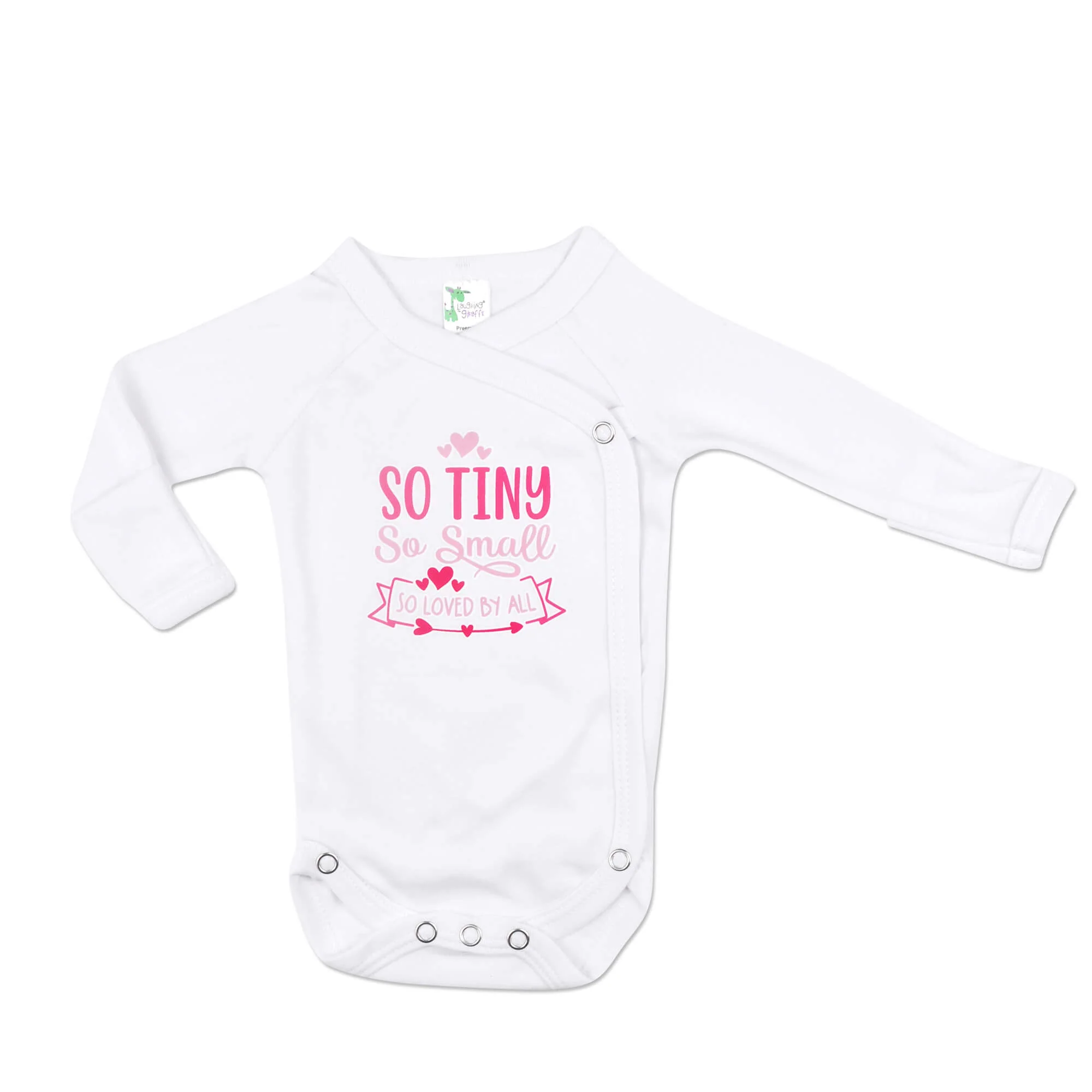 "So Tiny So Small" Kimono L/S Bodysuit