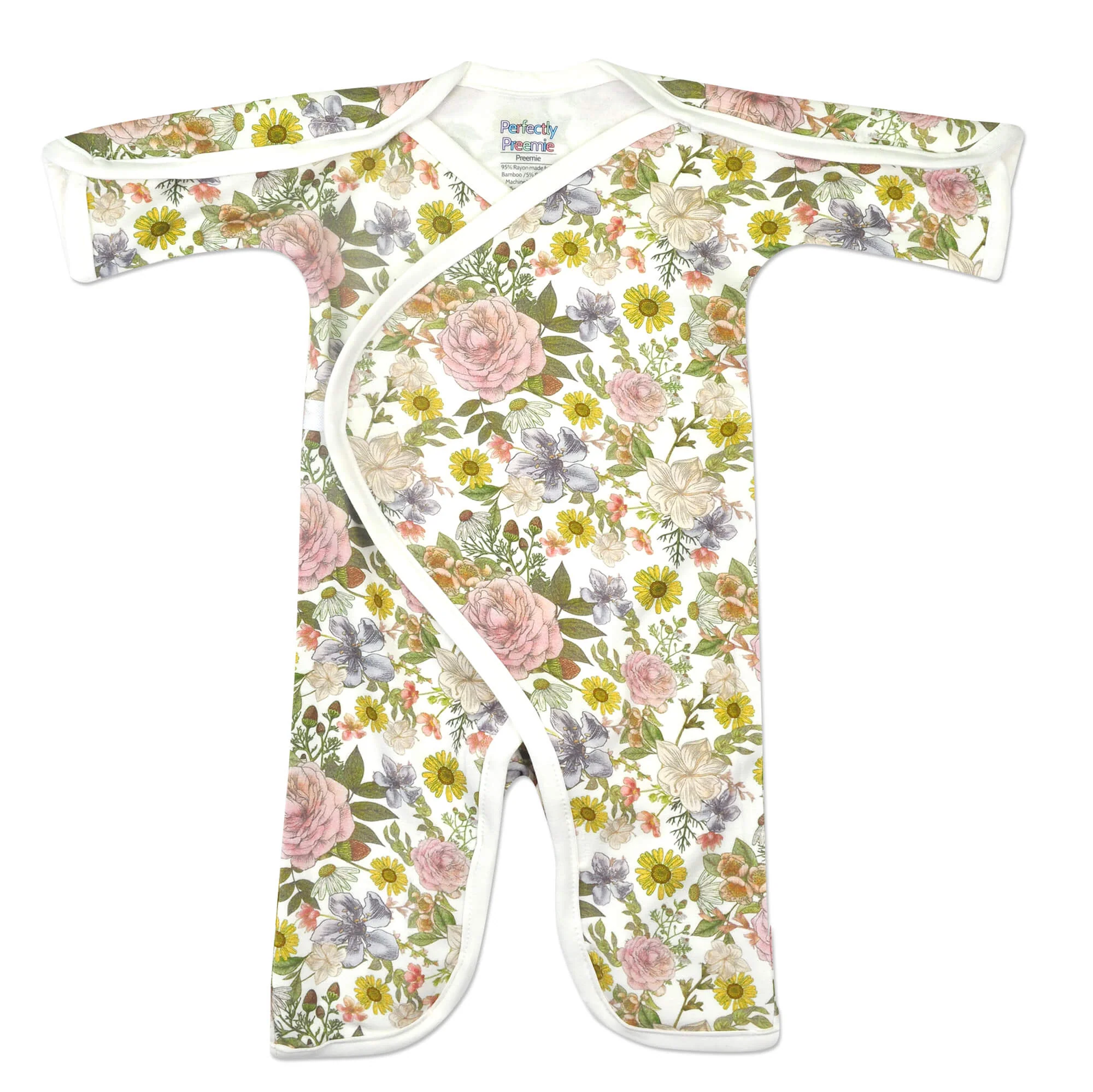 Vintage Rose Bamboo Long Sleeve NIC-Jumpsuit